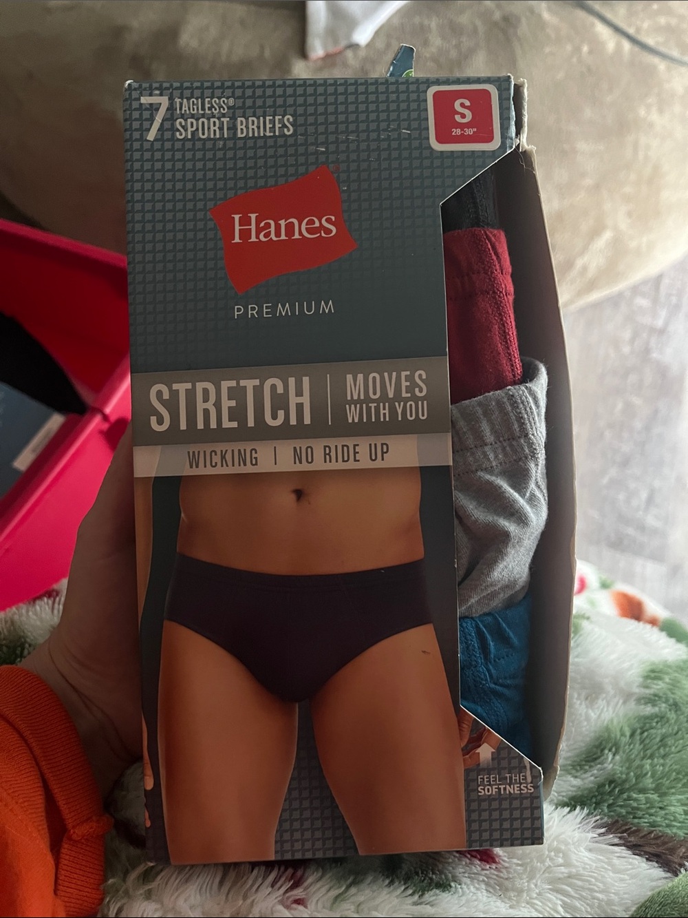 Hanes Men's Sport Briefs Pack of 7